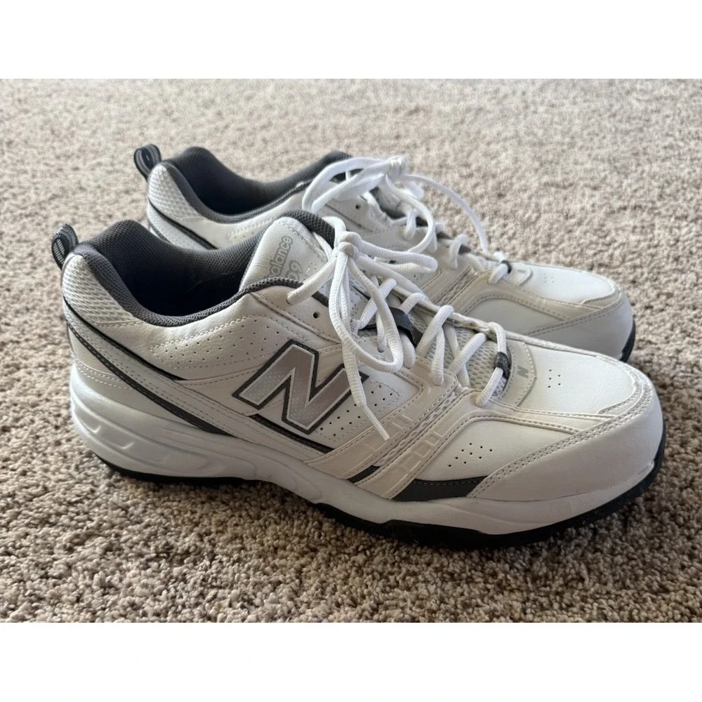 New Balance 409 Mens Sneakers Tennis Shoes White Gray Size 14 Grandpa MX409WG